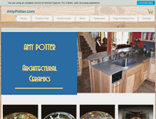 Tablet Screenshot of amypotter.com